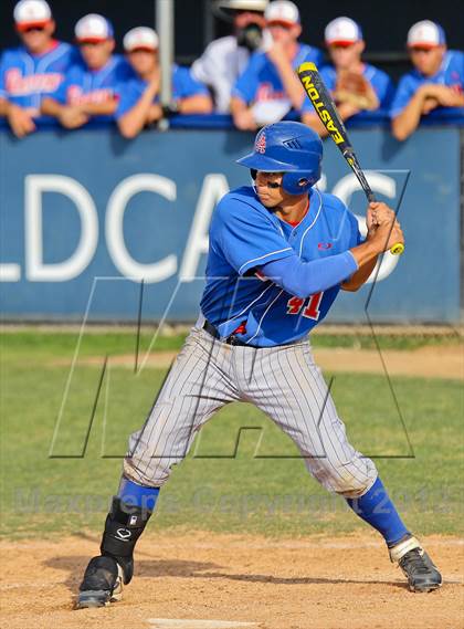 Thumbnail 1 in Los Alamitos @ West Ranch (CIF SS Playoffs) photogallery.