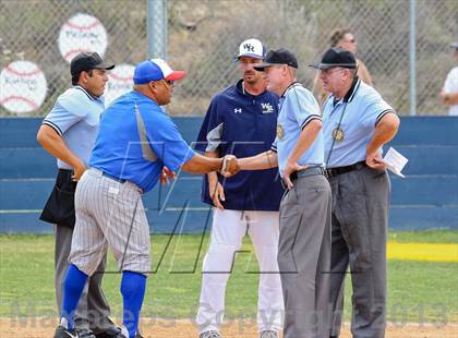 Thumbnail 2 in Los Alamitos @ West Ranch (CIF SS Playoffs) photogallery.