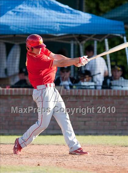 Thumbnail 3 in Palm Desert vs. Notre Dame Prep (Diamond Sports National Classic) photogallery.
