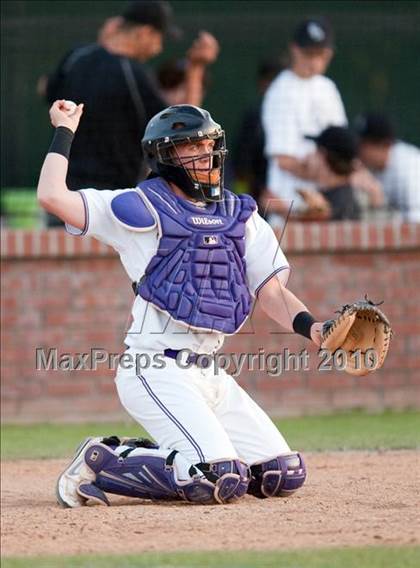 Thumbnail 3 in Palm Desert vs. Notre Dame Prep (Diamond Sports National Classic) photogallery.