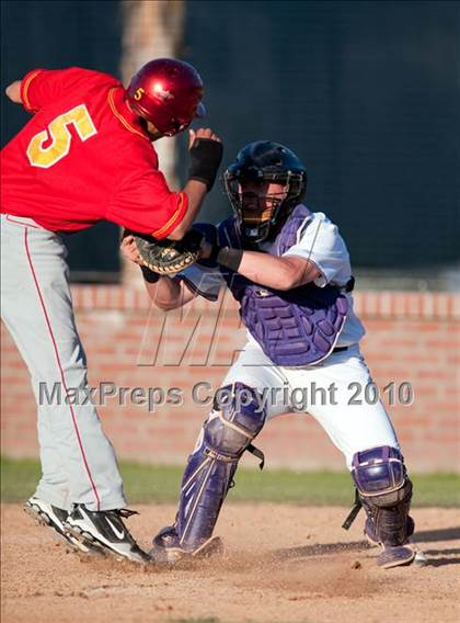 Thumbnail 1 in Palm Desert vs. Notre Dame Prep (Diamond Sports National Classic) photogallery.