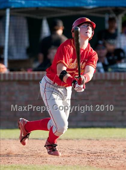 Thumbnail 1 in Palm Desert vs. Notre Dame Prep (Diamond Sports National Classic) photogallery.