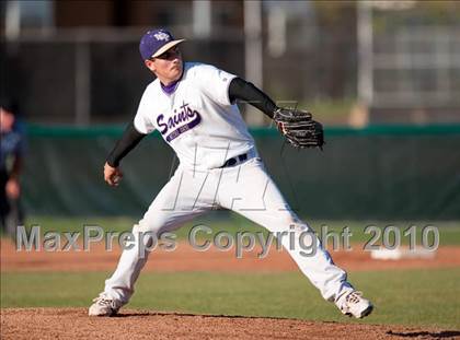 Thumbnail 1 in Palm Desert vs. Notre Dame Prep (Diamond Sports National Classic) photogallery.
