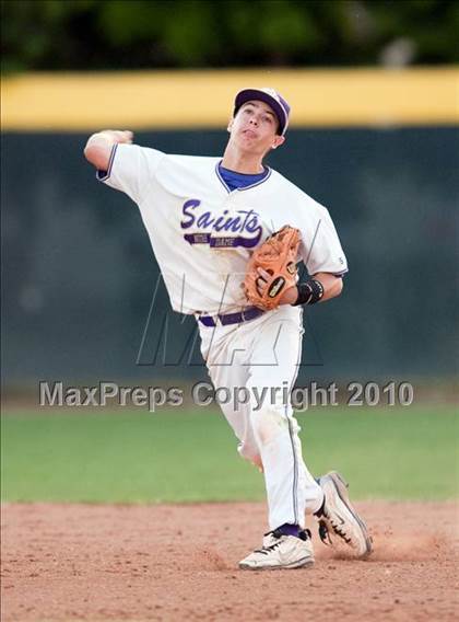 Thumbnail 2 in Palm Desert vs. Notre Dame Prep (Diamond Sports National Classic) photogallery.