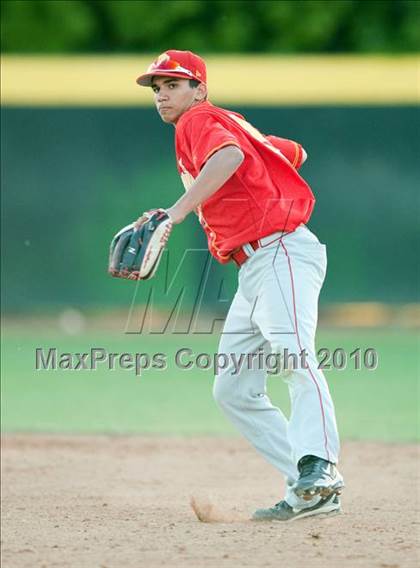 Thumbnail 3 in Palm Desert vs. Notre Dame Prep (Diamond Sports National Classic) photogallery.
