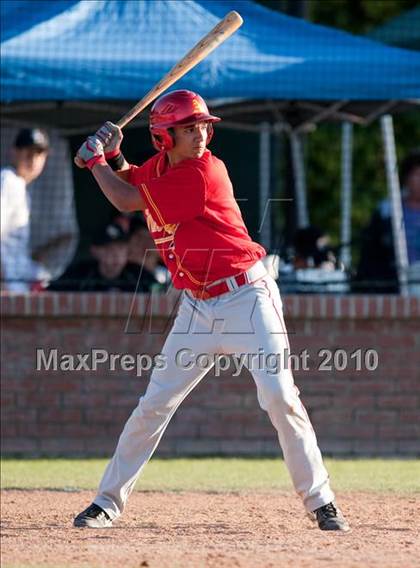 Thumbnail 1 in Palm Desert vs. Notre Dame Prep (Diamond Sports National Classic) photogallery.