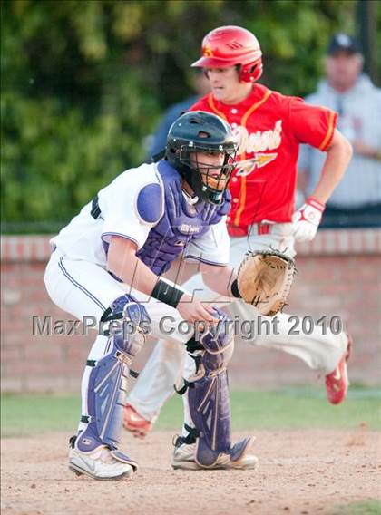 Thumbnail 3 in Palm Desert vs. Notre Dame Prep (Diamond Sports National Classic) photogallery.