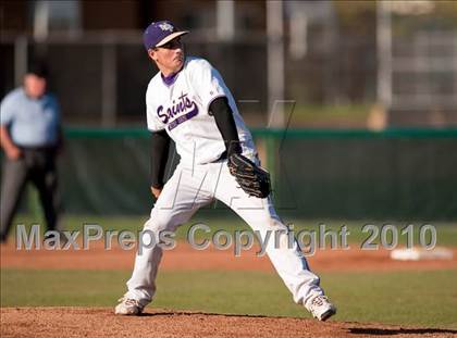 Thumbnail 1 in Palm Desert vs. Notre Dame Prep (Diamond Sports National Classic) photogallery.