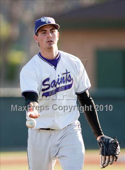 Thumbnail 1 in Palm Desert vs. Notre Dame Prep (Diamond Sports National Classic) photogallery.