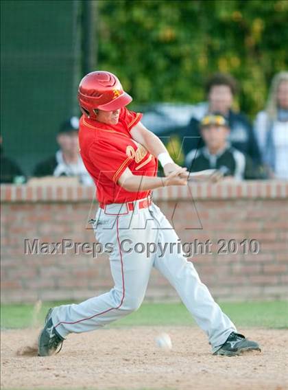 Thumbnail 2 in Palm Desert vs. Notre Dame Prep (Diamond Sports National Classic) photogallery.