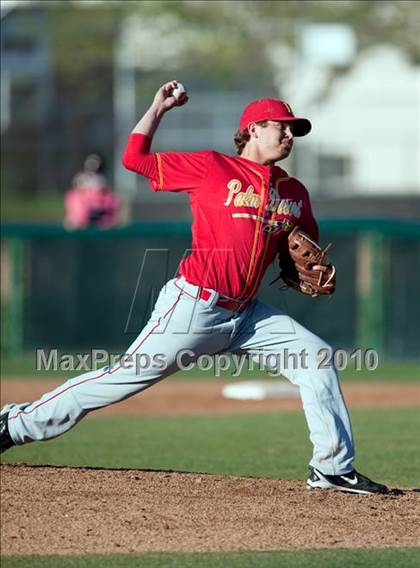 Thumbnail 1 in Palm Desert vs. Notre Dame Prep (Diamond Sports National Classic) photogallery.