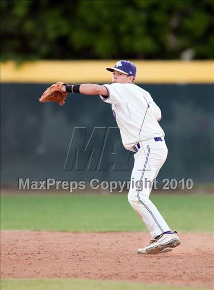 Thumbnail 3 in Palm Desert vs. Notre Dame Prep (Diamond Sports National Classic) photogallery.