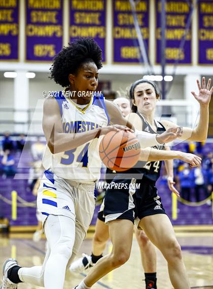 Thumbnail 3 in Noblesville vs Homestead  (IHSAA 4A Regional Semifinal) photogallery.