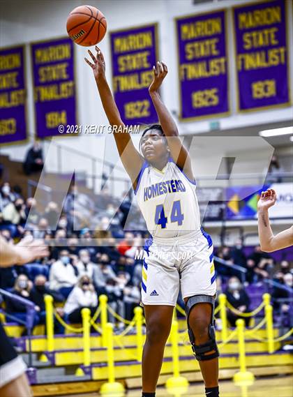 Thumbnail 2 in Noblesville vs Homestead  (IHSAA 4A Regional Semifinal) photogallery.