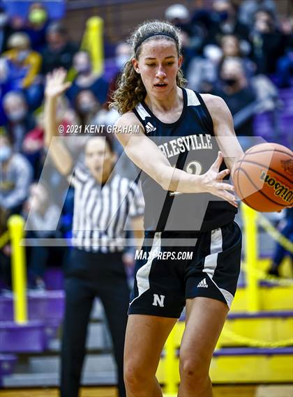 Thumbnail 1 in Noblesville vs Homestead  (IHSAA 4A Regional Semifinal) photogallery.