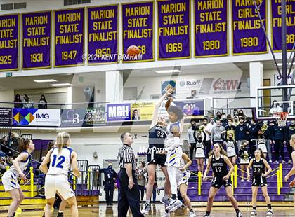 Thumbnail 1 in Noblesville vs Homestead  (IHSAA 4A Regional Semifinal) photogallery.