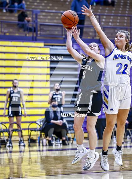Thumbnail 1 in Noblesville vs Homestead  (IHSAA 4A Regional Semifinal) photogallery.