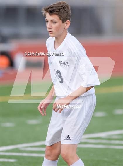 Thumbnail 1 in Mountain Pointe vs Higley (Coyote Classic Tournament )  photogallery.