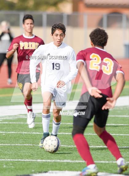 Thumbnail 1 in Mountain Pointe vs Higley (Coyote Classic Tournament )  photogallery.