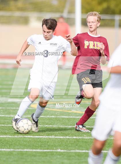Thumbnail 2 in Mountain Pointe vs Higley (Coyote Classic Tournament )  photogallery.