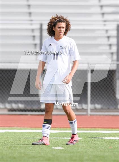 Thumbnail 2 in Mountain Pointe vs Higley (Coyote Classic Tournament )  photogallery.