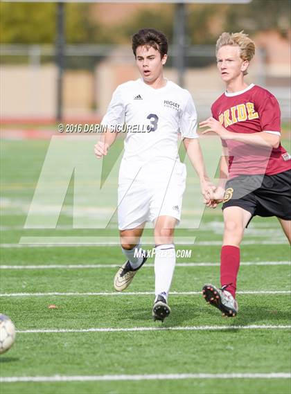 Thumbnail 1 in Mountain Pointe vs Higley (Coyote Classic Tournament )  photogallery.