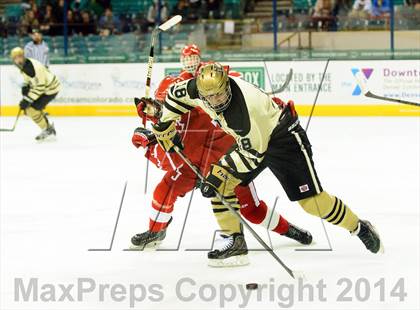 Thumbnail 2 in Monarch vs. Regis Jesuit (CHSAA Semifinal) photogallery.