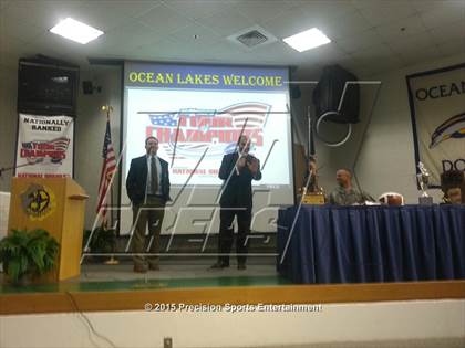 Thumbnail 1 in Ocean Lakes TOC Ceremony photogallery.