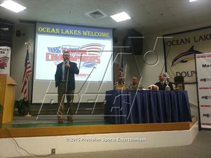 Thumbnail 2 in Ocean Lakes TOC Ceremony photogallery.