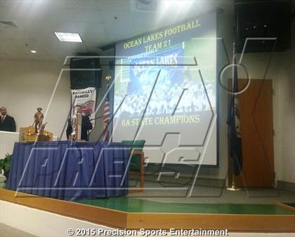 Thumbnail 3 in Ocean Lakes TOC Ceremony photogallery.