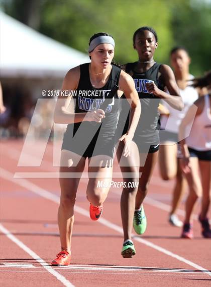 Thumbnail 3 in CHSAA Track and Field Championship (Girls Track Events) photogallery.