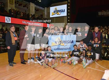 Thumbnail 2 in Valhalla vs. Byram Hills (NYSPHSAA Section 1 Class B Final) photogallery.