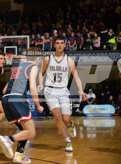 Thumbnail 1 in Valhalla vs. Byram Hills (NYSPHSAA Section 1 Class B Final) photogallery.