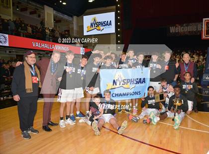 Thumbnail 2 in Valhalla vs. Byram Hills (NYSPHSAA Section 1 Class B Final) photogallery.