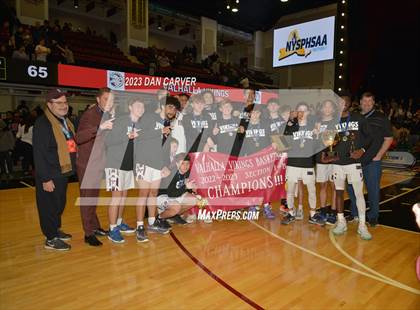 Thumbnail 2 in Valhalla vs. Byram Hills (NYSPHSAA Section 1 Class B Final) photogallery.
