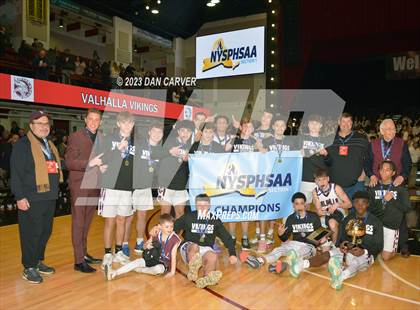 Thumbnail 1 in Valhalla vs. Byram Hills (NYSPHSAA Section 1 Class B Final) photogallery.