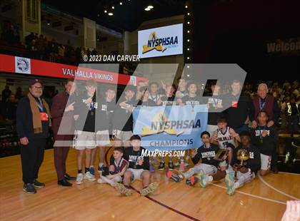 Thumbnail 3 in Valhalla vs. Byram Hills (NYSPHSAA Section 1 Class B Final) photogallery.