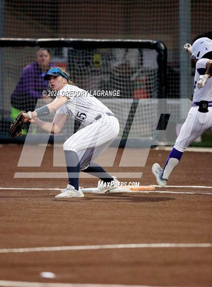 Thumbnail 1 in Paschal [R. L.] vs Keller (UIL 6A Softball Area Game 2) photogallery.