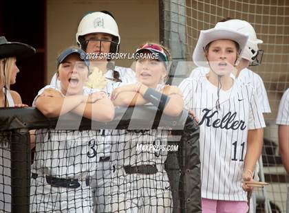 Thumbnail 3 in Paschal [R. L.] vs Keller (UIL 6A Softball Area Game 2) photogallery.