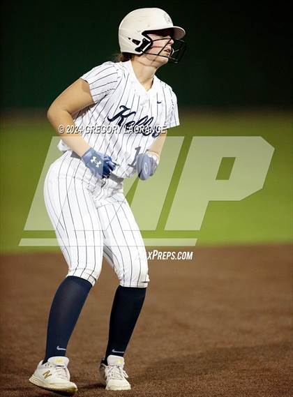 Thumbnail 3 in Paschal [R. L.] vs Keller (UIL 6A Softball Area Game 2) photogallery.