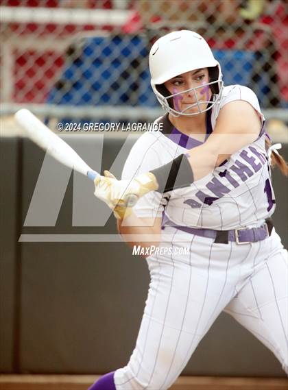 Thumbnail 1 in Paschal [R. L.] vs Keller (UIL 6A Softball Area Game 2) photogallery.