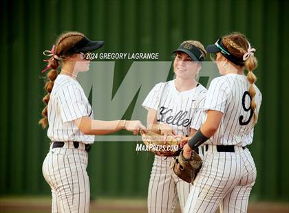 Thumbnail 2 in Paschal [R. L.] vs Keller (UIL 6A Softball Area Game 2) photogallery.