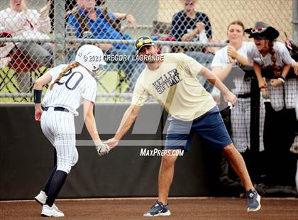 Thumbnail 1 in Paschal [R. L.] vs Keller (UIL 6A Softball Area Game 2) photogallery.