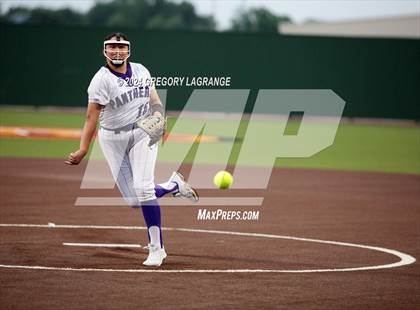 Thumbnail 2 in Paschal [R. L.] vs Keller (UIL 6A Softball Area Game 2) photogallery.