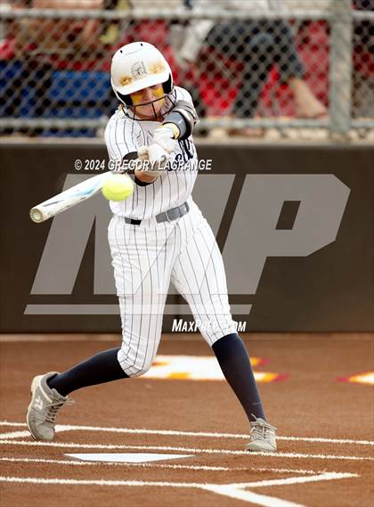 Thumbnail 2 in Paschal [R. L.] vs Keller (UIL 6A Softball Area Game 2) photogallery.