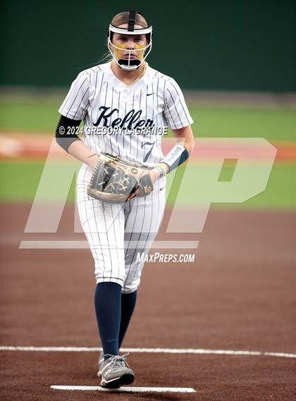 Thumbnail 2 in Paschal [R. L.] vs Keller (UIL 6A Softball Area Game 2) photogallery.