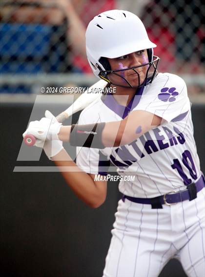 Thumbnail 3 in Paschal [R. L.] vs Keller (UIL 6A Softball Area Game 2) photogallery.