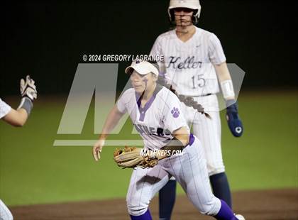 Thumbnail 1 in Paschal [R. L.] vs Keller (UIL 6A Softball Area Game 2) photogallery.
