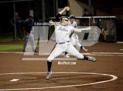 Thumbnail 1 in Paschal [R. L.] vs Keller (UIL 6A Softball Area Game 2) photogallery.