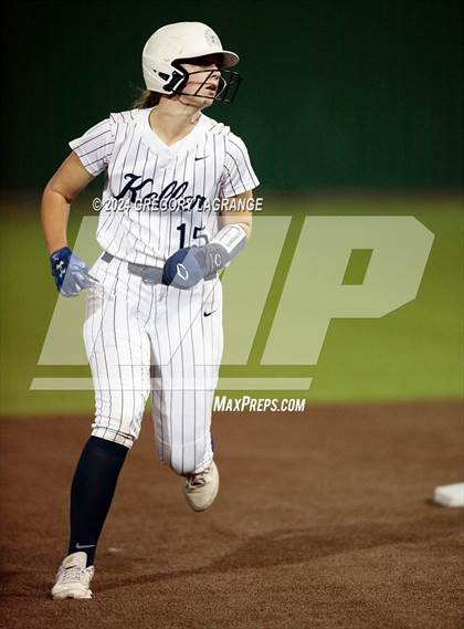 Thumbnail 2 in Paschal [R. L.] vs Keller (UIL 6A Softball Area Game 2) photogallery.